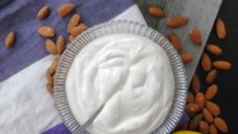 white almond sour cream